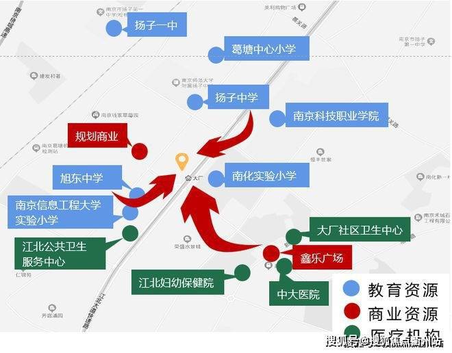 PG电子官方网站南京江北都会江来府餐饮商铺近地铁  临街铺  大社区学区铺(图4)